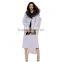 Pretty steps 2015 bright grey A-line cut skirt with Sits high on the waist fastens with a zip closure at the back