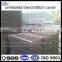 Galvanized sewer drain cover aisle