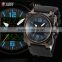 Shark Army Mens Rubber Band Quartz Chrono Analog Military Digital Sport Watch