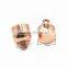 Gold Metal End Cap For Leather Cord