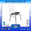 Elegant White Plastic Chair Price High Quantity School Director Chair Factory Direct Plastic Chair Price