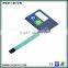 Embossing key poly dome tactile feedback membrane switch