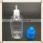 New Square Dropper Bottles Plastic Empty E- Liquid With Varied Capacity 15ml 30ml With Child Proof Bottle Caps E Cigrate Liquid