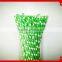 environmental paper straws with SGS bar set cocktail straws wedding party innovative paper drinking straws