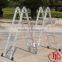 RD telescopic metal pipe aluminum loft ladder