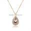 2014 Fashion Trend Elegant Rain Water Drop Pendant Necklace