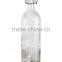 1L Clear Glass Bottle With Swing Top