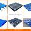 Warehouse 1.2x1.0m 4 entry plastic box pallets for pallet racking