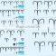 fishing hooks, round bent sea hook flat, SS tuna hook, baitholder hooks