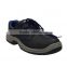 Men Stock Embossed Leather Safety Shoes