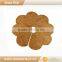 Biodegradable tree ring mulch mats