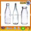 Supply 350ml clear glass bottles for juice and water