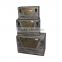 Factory Supply Home Storage Box Customized Design Antique Small Wooden Boxes