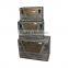 Antique Personalised Wooden Box Customized Multipurpose Storage Crates