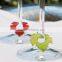 Slicone ice shot goblet glass markers for party