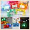 10pcs/lot Pet Supplies Colorful Bone Style Hanings LED Flashing Dogs Drop Pendant luminous Night Glowing Hang Tag