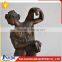 18th century standing elegant nude female bronze sculpture NTBH-003LI