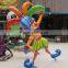 Large FRP clown figurine