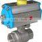 High quality casting iron pneumatic ball valve