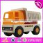 Wholesale funny kids wooden road roller toy best sale children wooden road roller toy W04A063