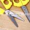 Factory price top quality tiger scissors popular PP TPR handle students scissors