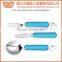 A21-8003 Stainless Steel Foldable Camping Tool with Aluminum Handle Chips