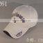 Custom embroidered logo Cotton material Golf Cap