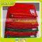 PP tubular VEGETABLE MESH BAG RED/GREEN/YEOLLOW