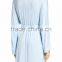 Womens Cotton Jersey Robe for Women Fashion Long Sleeve Plain Dyed Sleepwear Pajamas