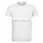 Shanghai maufacture white short sleeve round collar cotton T-shirt