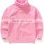 Autumn Kids hand knitted acrylic cable knit pullover sweater design