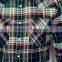 chinese manufacture mens stylish check shirt bulk sale