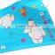 Organic Cotton Baby Towel Cute Cartoon Print Kids Face Cloth Wholesale