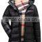 wholesale custom high quality girls long duck filled winter waterproof&windproof warm down coat