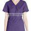 women's scrub top with adjustable buckle at waist nurse scrub suits