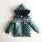 Wholesale nylon soft with full zipper kids boys jacket with a hood