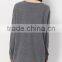 Hot sale winter women stylish polyester long pullover sweater with fringe