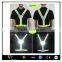 Hi-viz orange safety straps / Fluorescent yellow green reflective safety vest