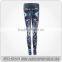 custom thigh high socks yoga pants, wholesale women sport leggings