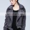 Wholesales Winter Lamb Fur Women Jacket Short Turn-down Collar Sheepskin Coats