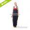Blue Adjustable elasticated straps Women Clothing Coverall
