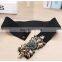 China factory customize wholesale women trendy elastic corset belt with crystal