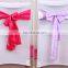 2015 High Quality Beautiful Romantic Organza Chair Tie