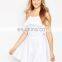 China wholesale price - Fashion Women's backless sexy dress summer dress white casual dress