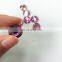Round crystal sew on beads flat back wholesale for shose making