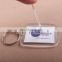 Custom cheap promotion photo printed plastic acrylic keychain blank