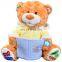 Customize valentine bear plush soft toy with love heart