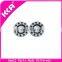 Hot selling black plastic buttons