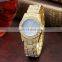 New arrival hot sale women watch crystal gold watch luxury watch