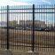Hot sale USA market black ornamental 3 rails commercial fence